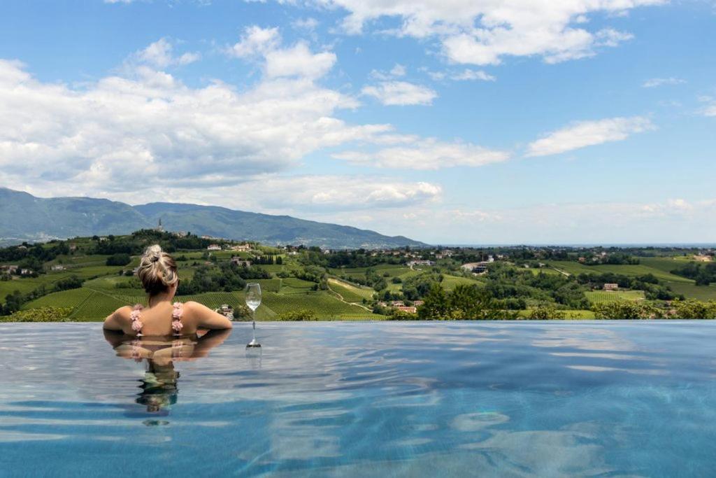 Villa Del Poggio Prosecco Bike Hotel San Pietro Di Feletto Екстер'єр фото