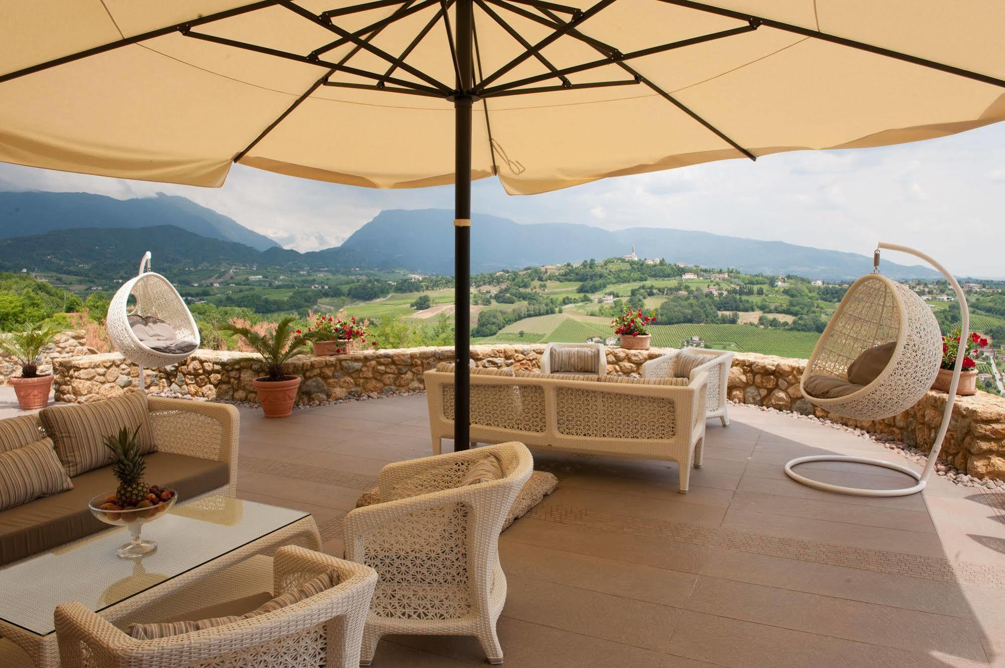 Villa Del Poggio Prosecco Bike Hotel San Pietro Di Feletto Екстер'єр фото